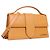 JACQUEMUS - Borsa a spalla Jacquemus Le Grand Bambino in pelle marrone - vista 2