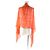 Hermès Sciarpa in chiffon Bolduc in seta HERMES arancione - vista 5