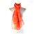 Hermès Sciarpa in chiffon Bolduc in seta HERMES arancione - vista 6