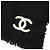 Sciarpa Chanel in lana e cashmere con il marchio Coco Nero - vista 6