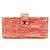 Vanity Chanel Patent Leather Mini Pouch Red White