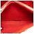 Vanity Chanel Patent Leather Mini Pouch Red White - view 5