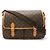 Louis Vuitton Monogram Gibeciere GM Shoulder Bag M42249 Brown