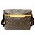 Borsa Messenger Abbesses Monogramma Louis Vuitton Marrone - vista 2