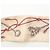 Bufanda Hermès de seda Twilly Las Llaves a Lunares Castaño Beige - vista 4