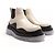Botines Bottega Veneta de piel beige - vista 3