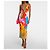 Vestido midi Etro amarelo de viscose - vista 5