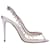 Sandali Aquazzura Temptation Crystal 105 in pelle viola