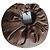 Borsa Mansur Gavriel Scrunchie in pelle nocciola