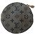 Louis Vuitton Round Wallet Blue Grey Canvas