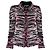 Chanel Tweed Multicolor CC Set Schwarz Rot