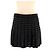 Christian Dior Falda mini plisada negra con ojales Dior Negro - vista 2