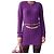 Chanel Violette Strickkleid Lila