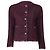 Lila Tweedjacke Chanel Dunkelviolett