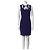 Diane Von Furstenberg DvF Amy Viskose-Jersey-Kleid mit atemberaubenden Ausschnitten Dunkelviolett