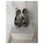 Yves Saint Laurent Talons hauts YSL Tribute Cosmo Razza Gris  - vue 3