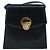 Borsa a spalla Gianni Versace in pelle nera e oro Auth bs20156 Nero D'oro - vista 13