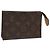 LOUIS VUITTON Monogram Poche Toilette 15 Pouch M47546 LV Auth am5877 Monogramma