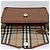 Autre Marque Borsa a mano in pelle marrone Burberrys Auth bs15802 - vista 14
