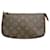 Louis Vuitton Pochette Accessoire Brown Cloth  ref.1904283