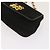 Borsa a spalla CHANEL Chain Gripoix in suede nero CC Auth hk1073 - vista 10
