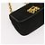 Borsa a spalla CHANEL Chain Gripoix in suede nero CC Auth hk1073 - vista 11