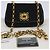 Borsa a spalla CHANEL Chain Gripoix in suede nero CC Auth hk1073 - vista 22