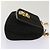 Borsa a spalla CHANEL Chain Gripoix in suede nero CC Auth hk1073 - vista 4
