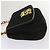 Borsa a spalla CHANEL Chain Gripoix in suede nero CC Auth hk1073 - vista 5