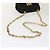 Borsa a spalla CHANEL Chain Gripoix in suede nero CC Auth hk1073 - vista 7