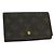 LOUIS VUITTON Monogram Portefeuille Tresol Wallet M61736 LV Auth bs12081 Monogramma
