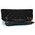 Chanel, borsa a spalla mademoiselle in nero - vista 4