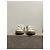 Sneakers SAINT LAURENT T.EU 34.5 Pelle Bianco - vista 3