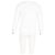 Camisa de botón con cuello oversized en algodón blanco Ganni - vista 6