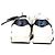 Off White Baskets à lacets Off-White Out of Office en cuir blanc - vue 5
