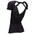 Herve Leger top bandage com decote em V e recorte no peito com mangas curtas - vista 6