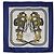 Hermès Hermes Silk Scarf Brides de Gala Blue