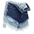 Autre Marque Natasha Zinko deconstructed double denim shorts Blue  ref.1905027