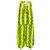 Off White Calças largas de couro neon Off Virgil Abloh - vista 5