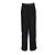 Pantaloni a gamba larga Giorgio Armani in cupro nero - vista 6