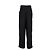 Pantaloni a gamba larga Giorgio Armani in cupro nero - vista 8