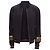 Dolce & Gabbana virgin wool military trim cuffed bomber jacket - view 3
