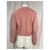 Acne Studios Rundhals-Pullover aus rosa Baumwolle Braun Pink  - Ansicht 10
