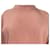 Acne Studios Rundhals-Pullover aus rosa Baumwolle Braun Pink  - Ansicht 2