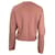 Acne Studios Rundhals-Pullover aus rosa Baumwolle Braun Pink  - Ansicht 4