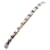 Tiffany & Co Pulseira de prata veneziana 925 Tiffany Metálico Metal  ref.1905309