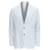 Autre Marque Lardini stripe seersucker shell button blazer Blue Cotton  ref.1905400