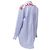 Camisa oversized a rayas con logo BB de Balenciaga Demna - vista 6