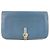 Hermès Portafoglio Lungo Dogon Hermes Blu