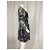 Vestido mini de chiffon com babados IRO Clash em viscose preta Preto - vista 9